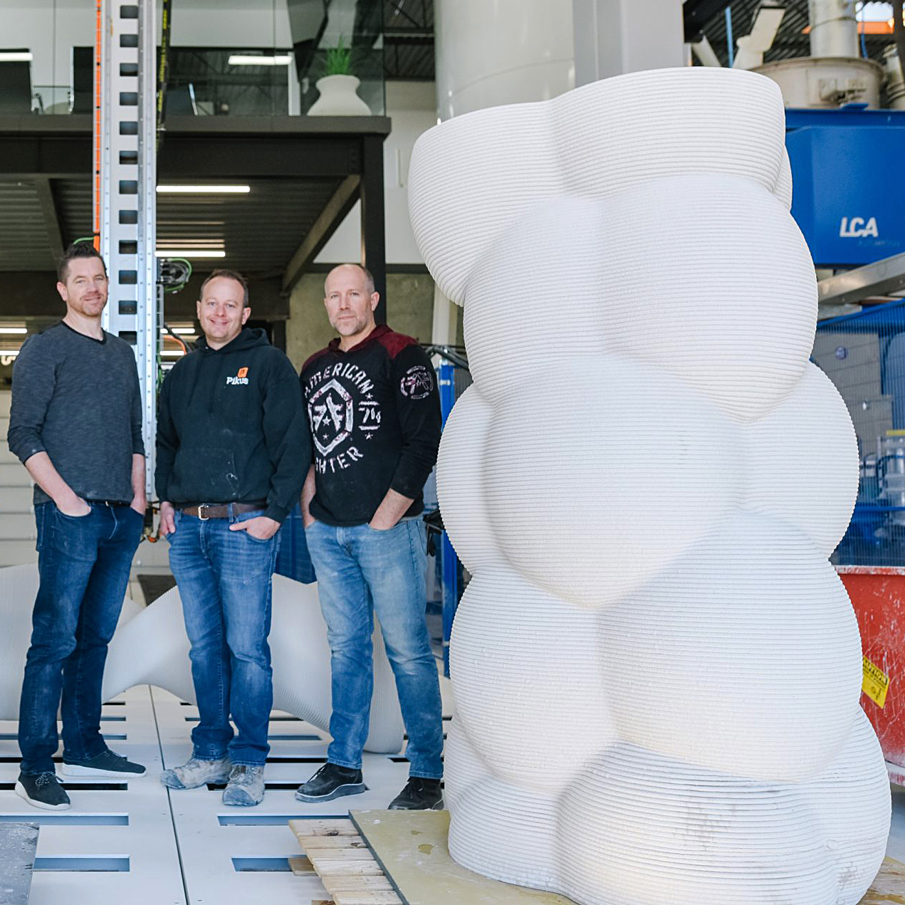 Neuigkeiten aus dem Internet: Das Team von Pikus 3D Concrete